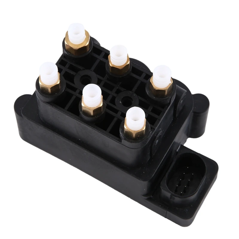 1 PCS Car Air Suspension Valve Block Solenoid Airmatic Black ABS For Rolls Royce Ghost Wraith Dawn