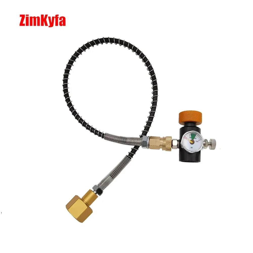 Soda Club Hose Adapter Kit for Sodastream to Charging Refilling the Soda Cylinder from W21.8-14 Thread Large CO2 Carbon Dioxide