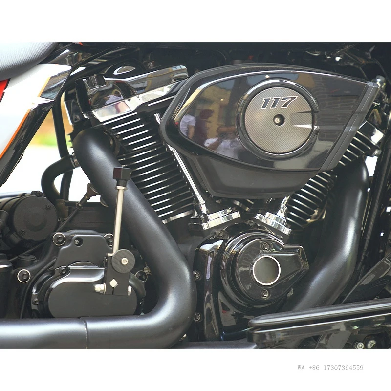 Aluminum Alloy Herley Davidson Motorcycle 6-Speed Reverse Gear Kit for HD 2021-2023 Cable Clutch Back Gear Mamba Chiefdom Black