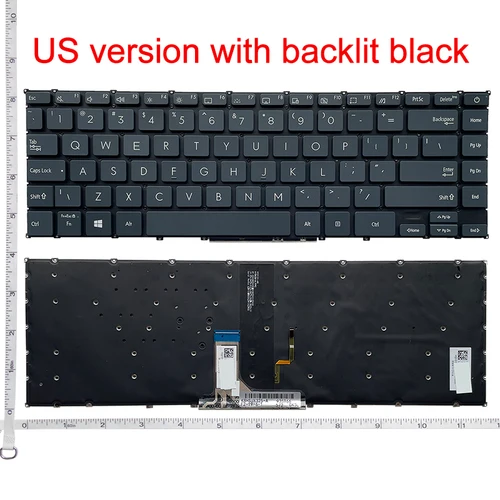 Nuevo Teclado retroiluminado para portátil Asus ZenBook UX325 UX325E UX325EA Inglés US