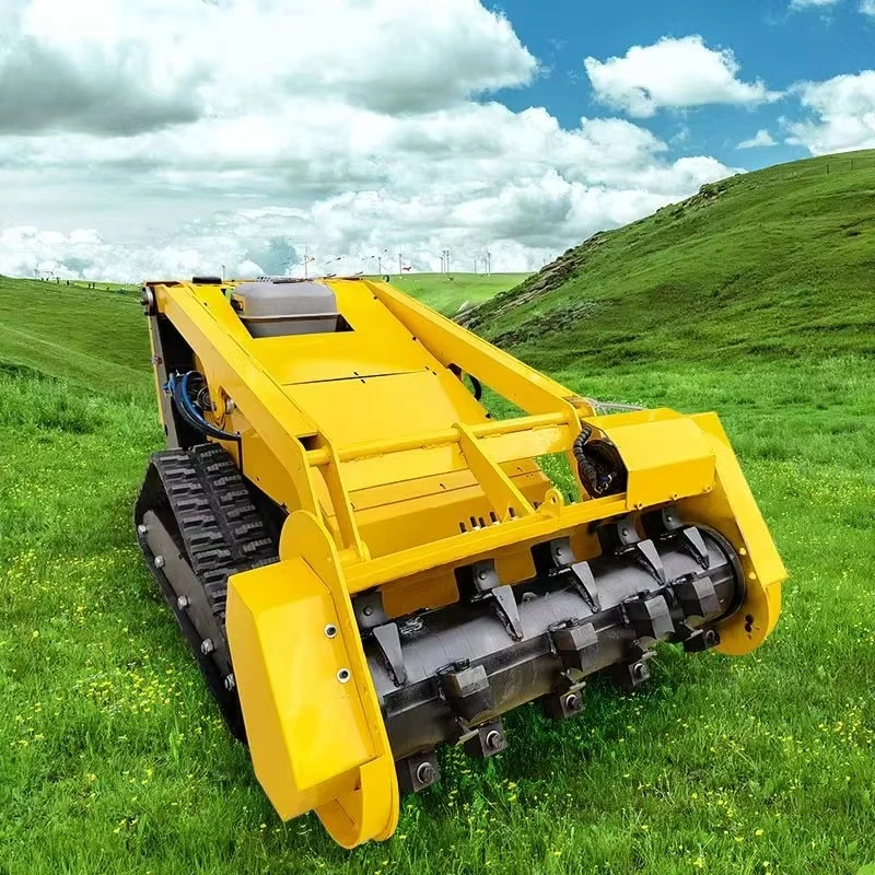 Fast Cutting Commercial Zero Turn Lawn Mowers High Efficiency Intelligent Design Remote Control Mower with Mulcher