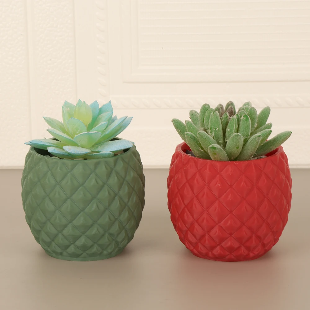 Cross-Border Creative Fruit-Shaped Succulent Planter For Desktop And Balcony Greenery Decoration Scenario