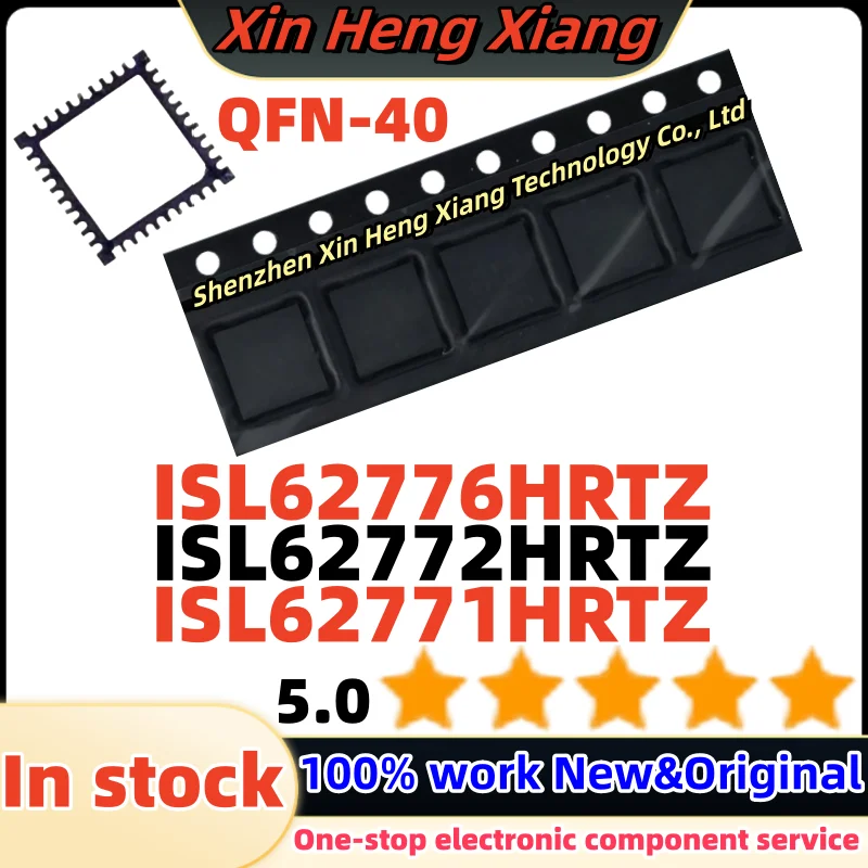 

(5pcs) 62771 ISL62771 ISL62771HRTZ ISL62772HRTZ ISL62772 62772 ISL62776HRTZ ISL62776 62776 QFN-40