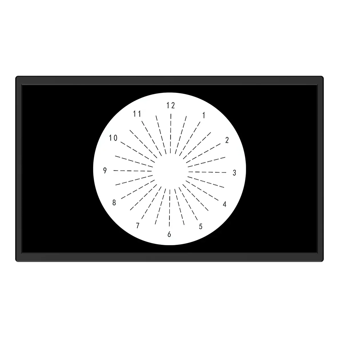 Máquina de examen óptico, prueba ocular automática, tabla de acuidad Visual Digital, tabla de visión LED LCD, proyector, tabla visual