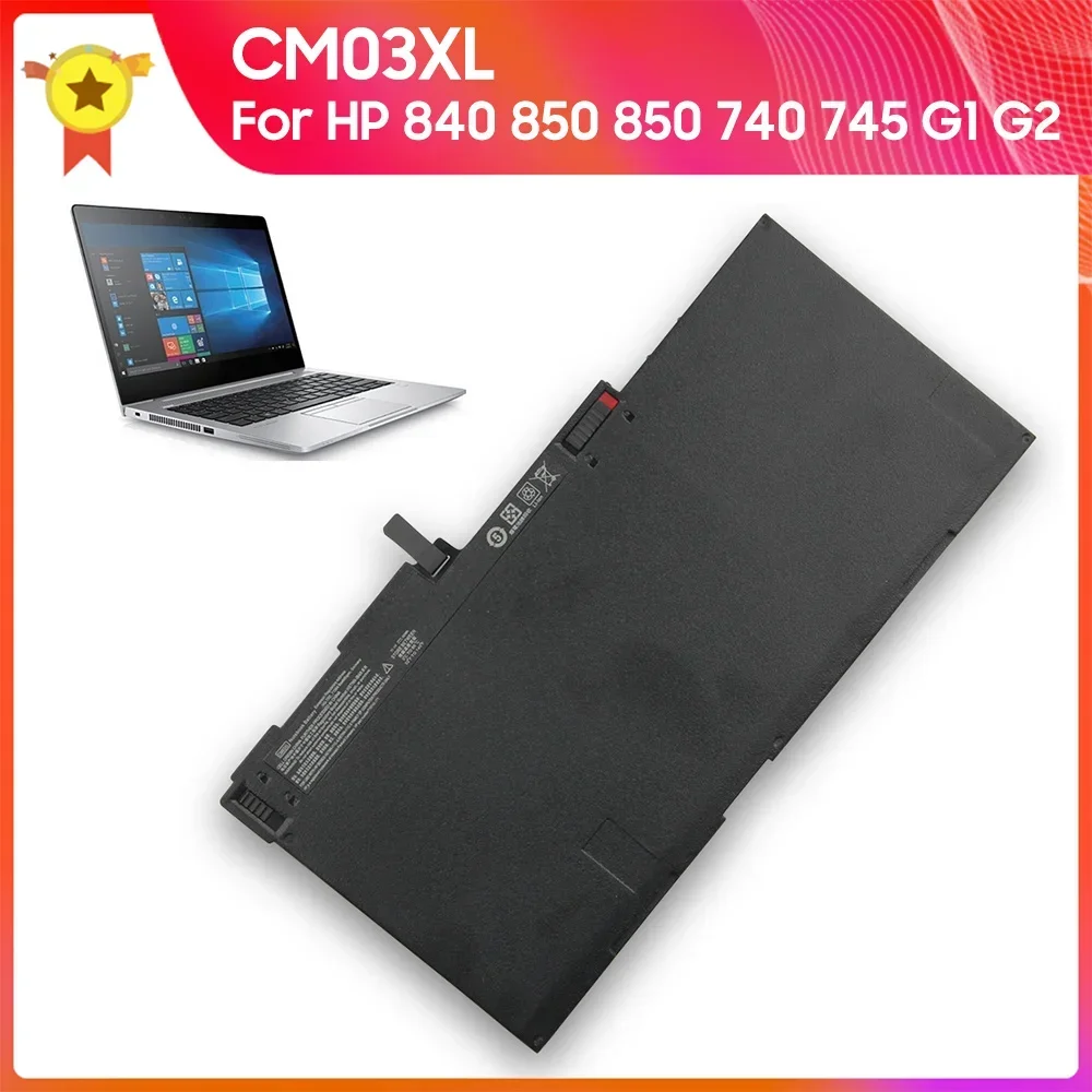 

Replacement Battery CM03XL For HP ELITEBOOK 850 745 740 840 850 G2 G1 High Quality Batteries With Tool