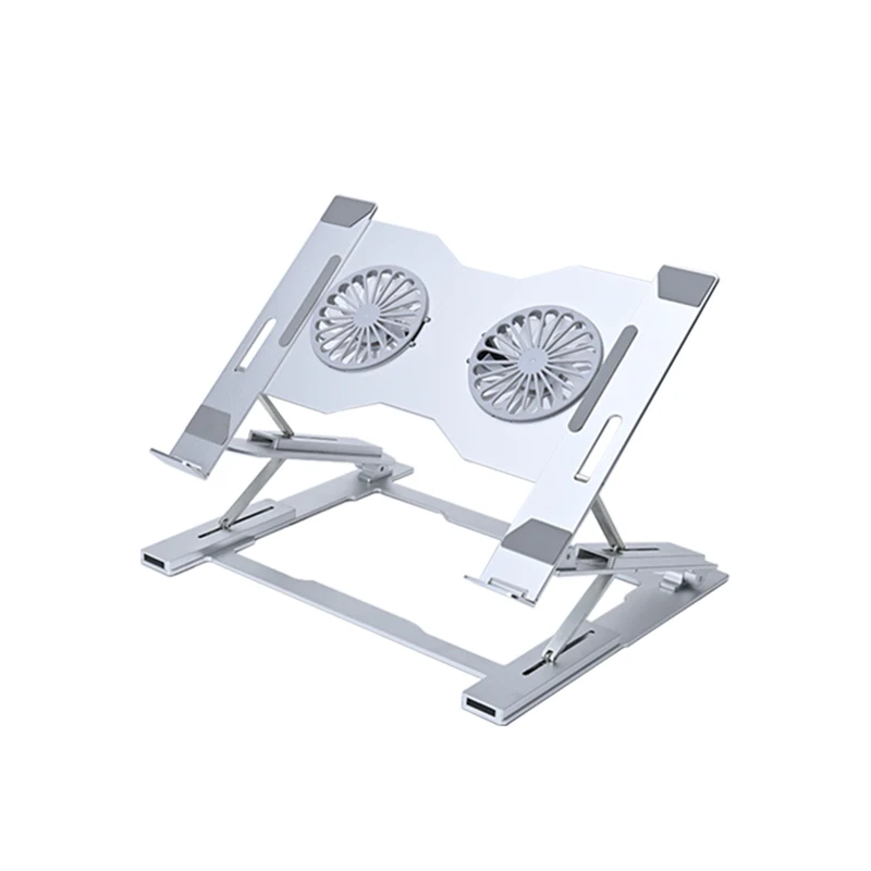 Imagem -05 - Oatsbasf-alumínio Alloy Cooling Stand para Desktop Laptop Suporte Ajuste de Altura da Engrenagem Use com o Dispositivo 18in