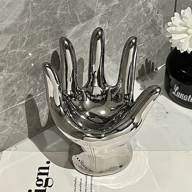 

PYH premium jewelry box, dresser decoration, high-end creative earrings, rings, hand jewelry, jewelry, desktop storage box.