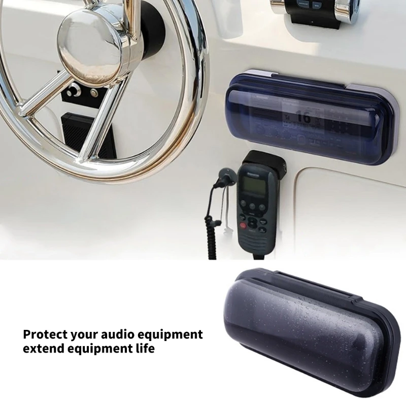 0XXD Marine Waterproof Speaker Enclosures Corrosion Proof Plastic Sound System Cover