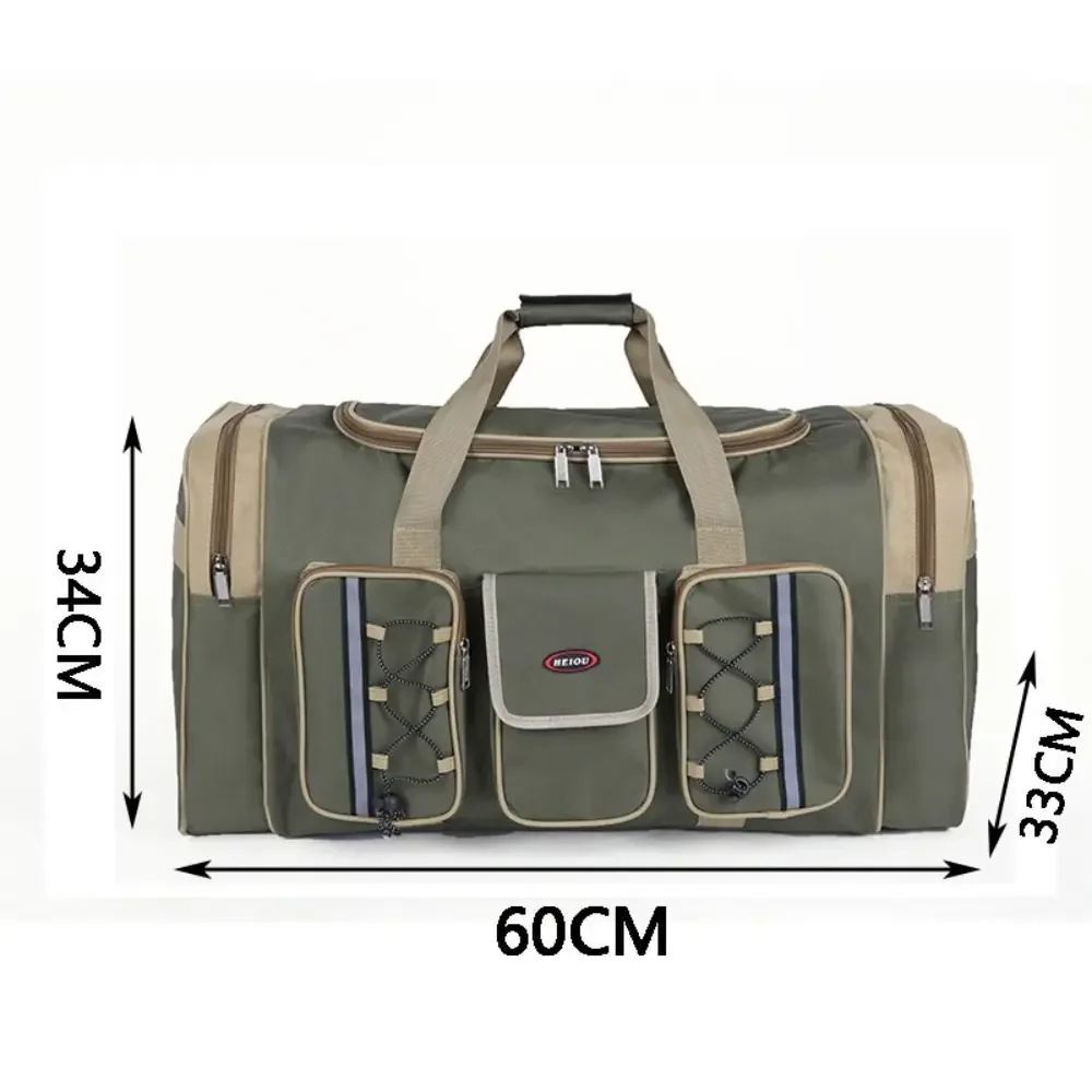 Large Luggage Travel Bag Camping Gym Fitness Handbags for Women Men Outdoor Sports Splashproof Storage Duffel Long Distance Bag