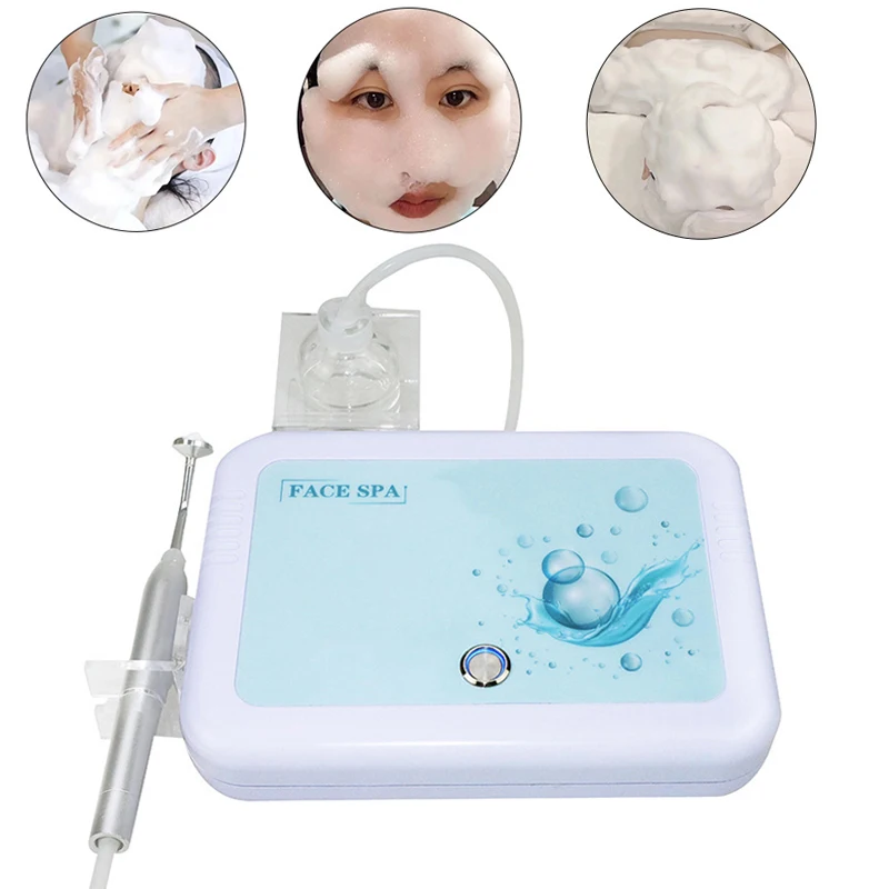 New Magic Oxygen Bubble Beauty Instrument Cleansing Facial Mites Skin Whitening Rejuvenation Management Salon Home Use Device