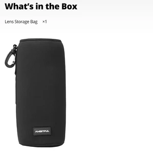 Tas Lensa Kamera Ambisius Baru Tas Serut dengan Ukuran S M L XL untuk Casing Barel Lensa Kamera Canon Sony Nikon DSLR dengan Pengait 8 skin canon eos r penjualan terbaik - №