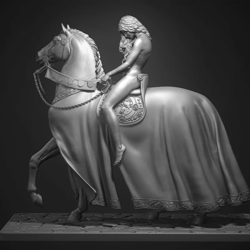 

80mm 1/22 Resin Figure Assembled Model Kit Countess History Hobby Miniature Sculpture Unassembled and Unpainted Garage Kit