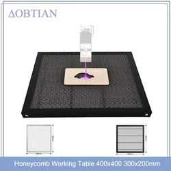 Honeycomb Working Table 400x400 300x200mm Size Board Platform Laser Parts for CO2 Laser Engraver Cutting Machine
