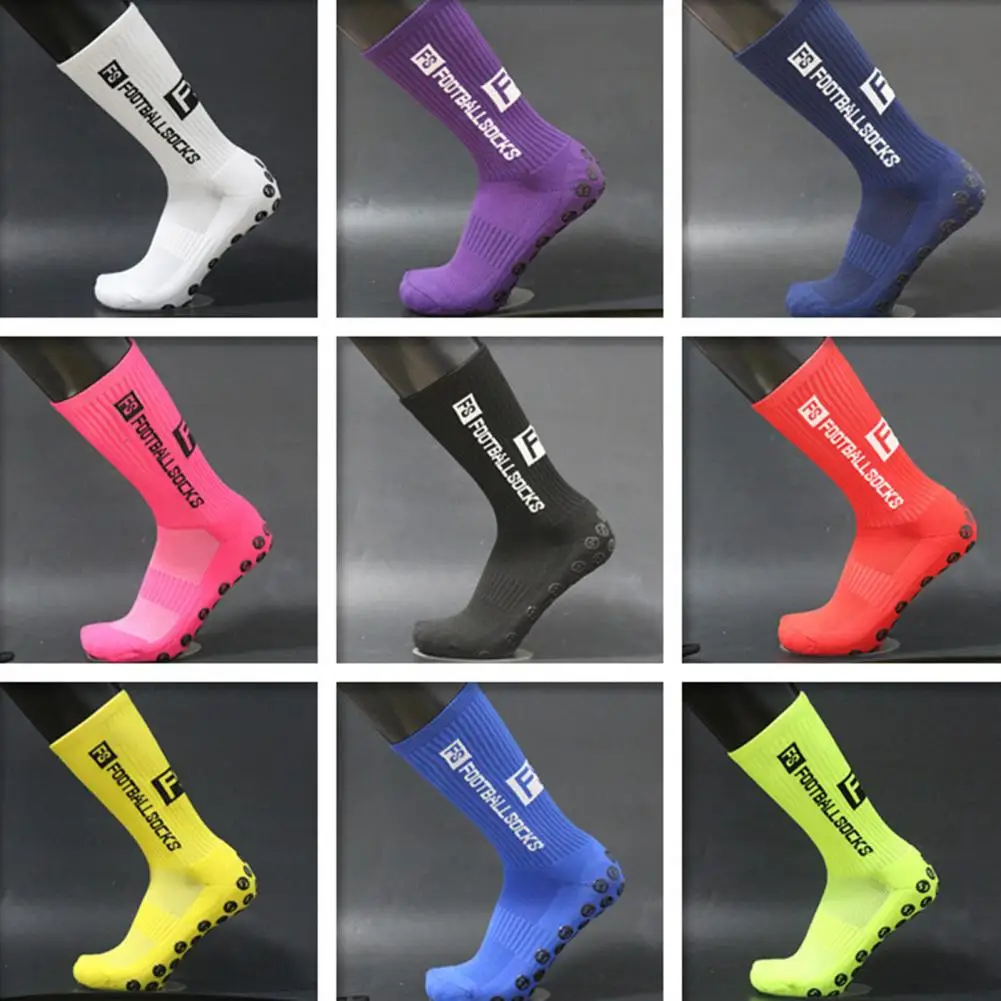 1 Pair Practical Soccer Socks Wear Resistant Foot Protector Outdoor Accessory Men Women Football Socks