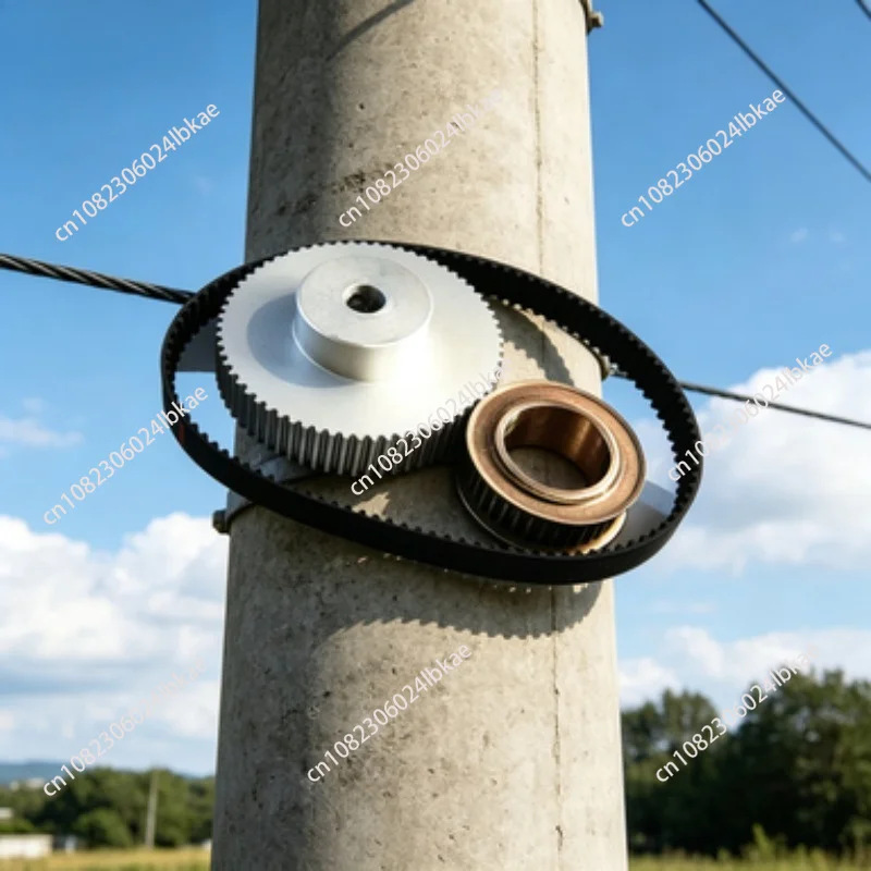 Spindle Motor Encoder Pulley, Spindle Pulley & Synchronous Wheel, Spare Parts for CNC Machine Tool