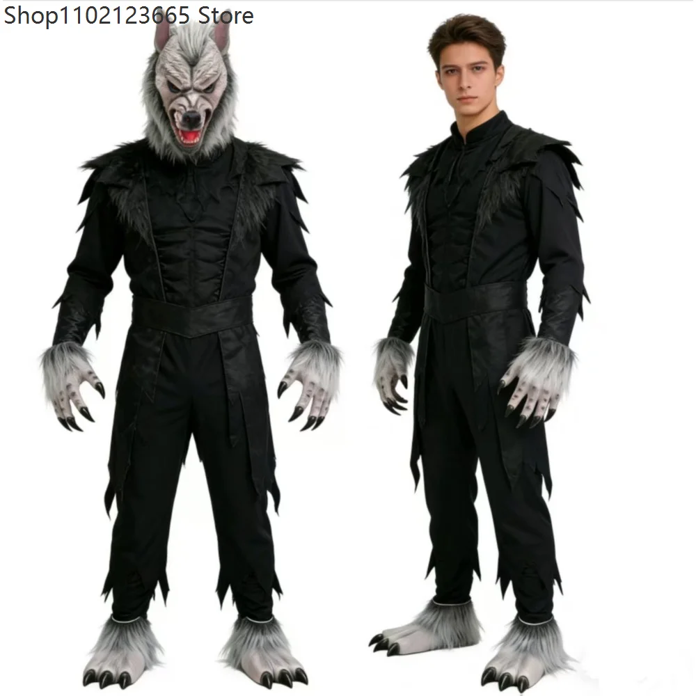 Werewolf Costume Set Horror Ha - Prop De Cosplay review and price