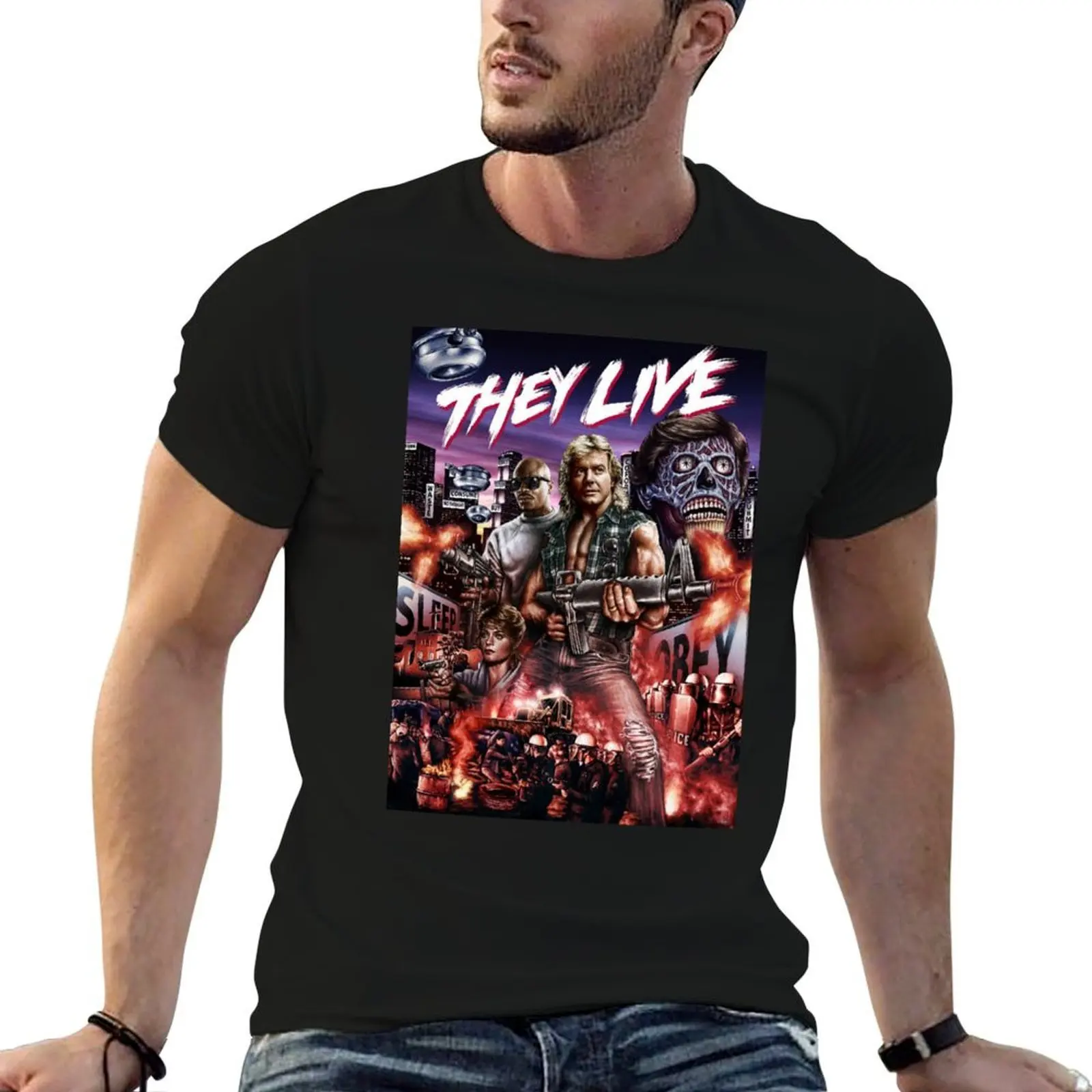 

They live T-Shirt t shirts designer funny t shirts dark humor T-Shirt