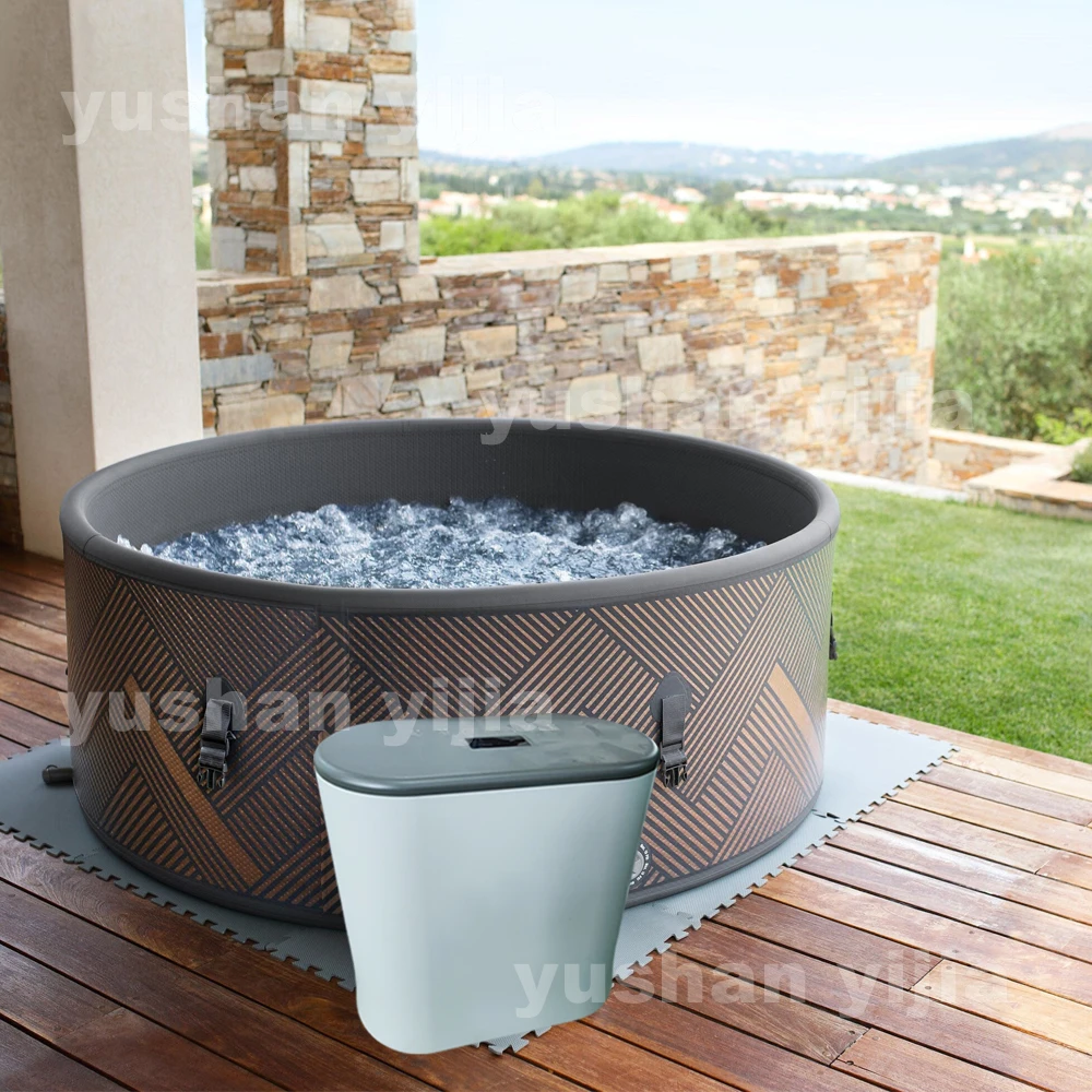 Modern Jacuzzi Outdoor Indoor Jacuzzi Spa Tub Hot Tub for 4 people