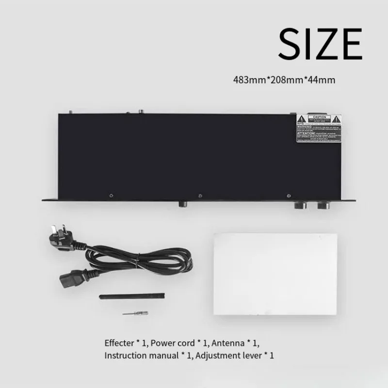 8DSP Bluetooth Reverb Professional Audio Processor Pre-Effects Anti-Howling Karaoke Home Stage Karaoke