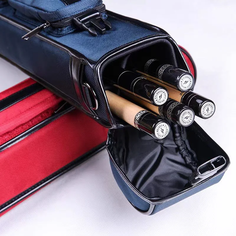 Tragbare Billard Queue Sti Tasche f Größe Neun Ball Queue Fall Weiche Tasche Fünf Löcher Queue Rohr Handgepäck Tasche Sport Fitn