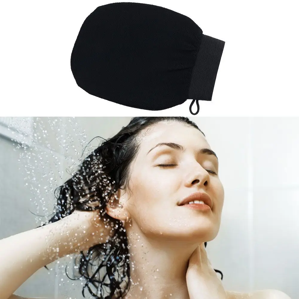 

Moroccan Exfoliating Shower Bath Coarse Grain Towel Scrub Glove Dead Skin Remover Mitt Body Scrubber Peeling Glove