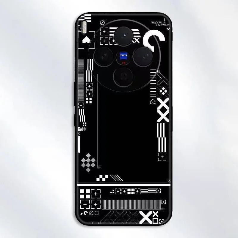 비보 X300 프로용 투명 케이스 에어백 백 커버 케이스