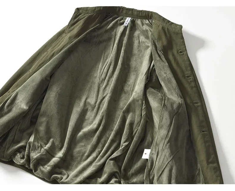 الشتاء قمصان رجالي اليومية عارضة الدافئة قمم الذكور التلبيب الأسود الصوف قميص بسيط Overshirt اليابانية خمر قميص رشاقته الملابس #4