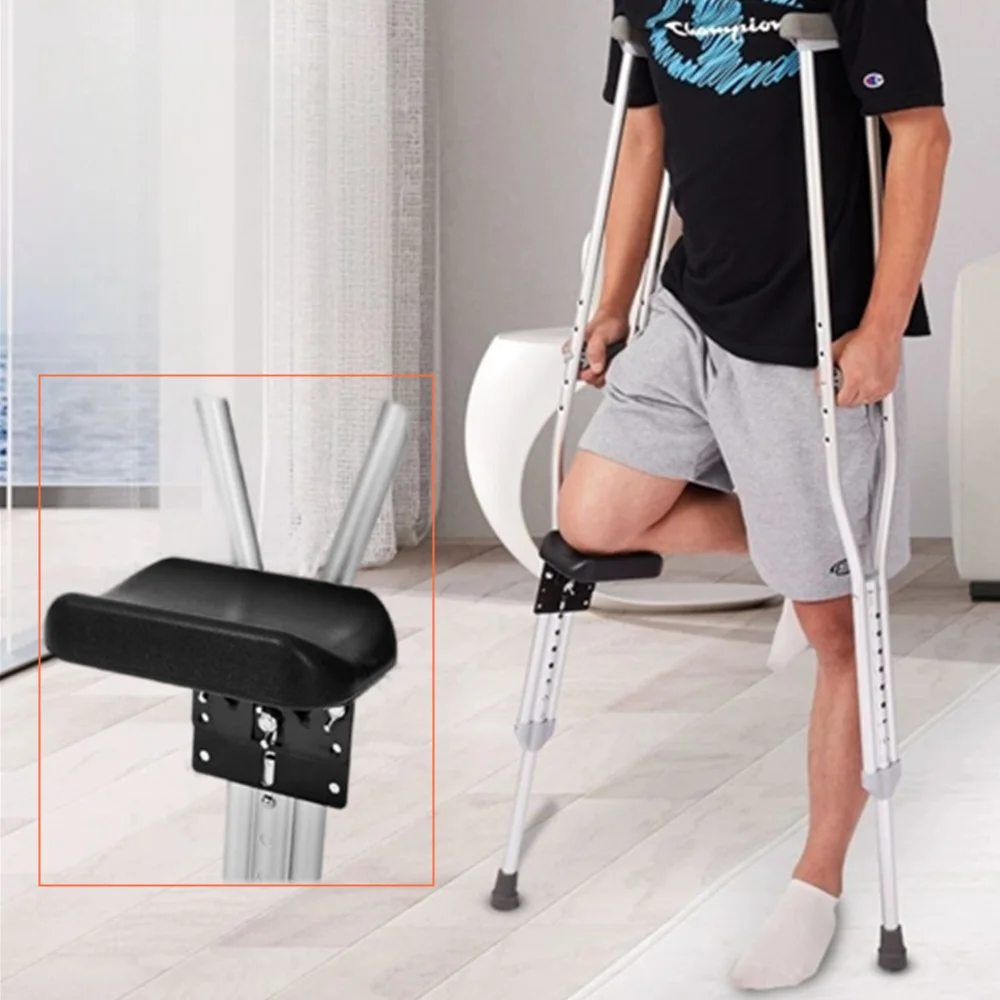 JayCreer Underarm Crutches With Knee Brace