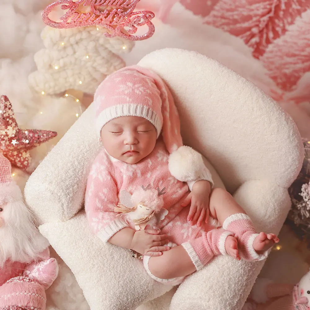 0-1 شهر الوليد التصوير الدعائم عيد الميلاد نمط صور الانتحال تأثيري وتتسابق ، التصوير سانتا اكسسوارات الدعامة الانتحال #3