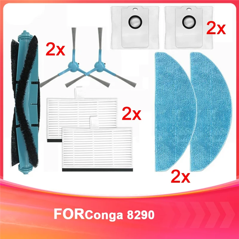 

YCOC-подходит для робота-пылесоса Conga 8290, аксессуары и расходные материалы, расходные материалы для пылесоса