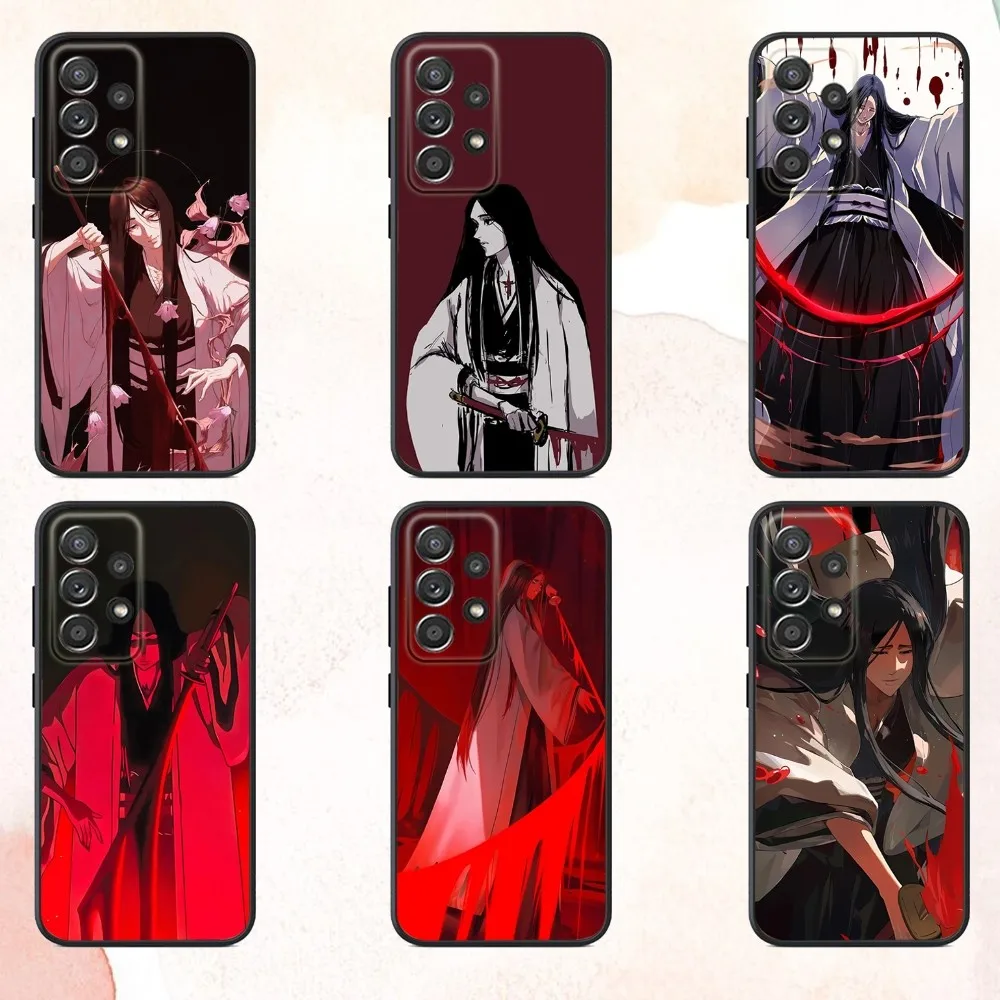 

Retsu B-BleachS Unohana Phone Case For Samsung S25,S24,S21,S22,S23,S30,Ultra,S20,Plus,Fe,Lite,Note,10,9,5G Black Cover