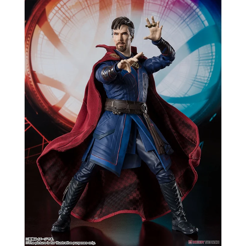 Bandai Original SHFiguarts MARVEL Doctor Strange 2 MULTIVERST MADNESS Dr. Strange Action Figure Active Joints Model Gift