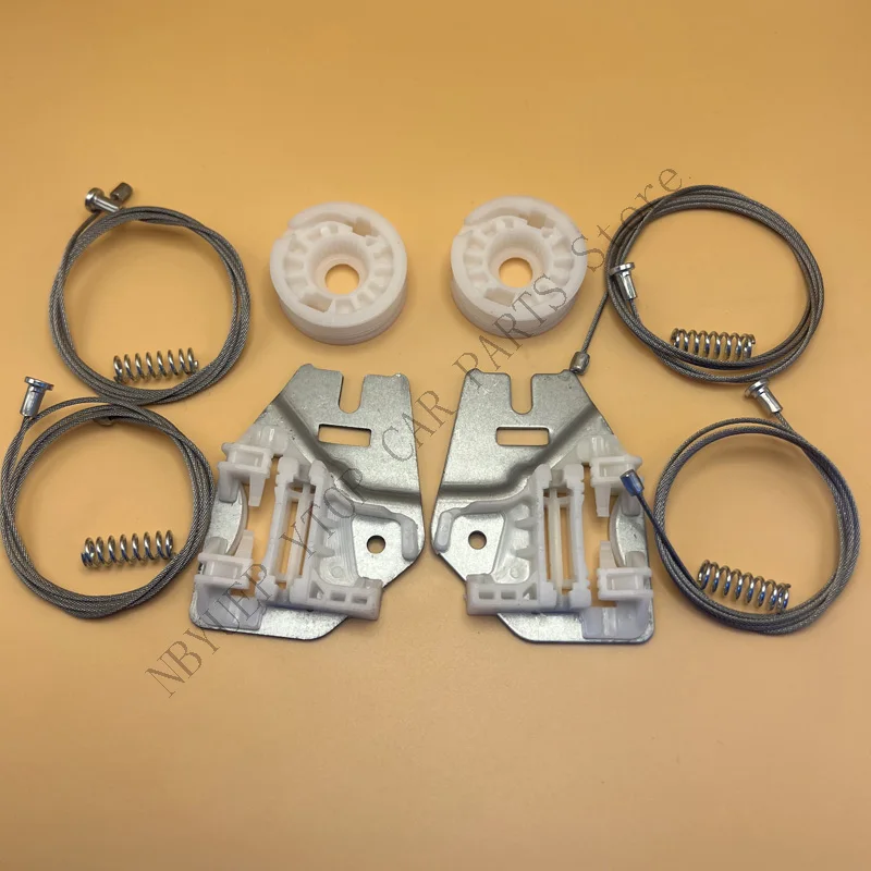 WINDOW REGULATOR REPAIR KIT with METAL SLIDER FOR BMW 3 SERIES E46 REAR RIGHT & LEFT1998-2005