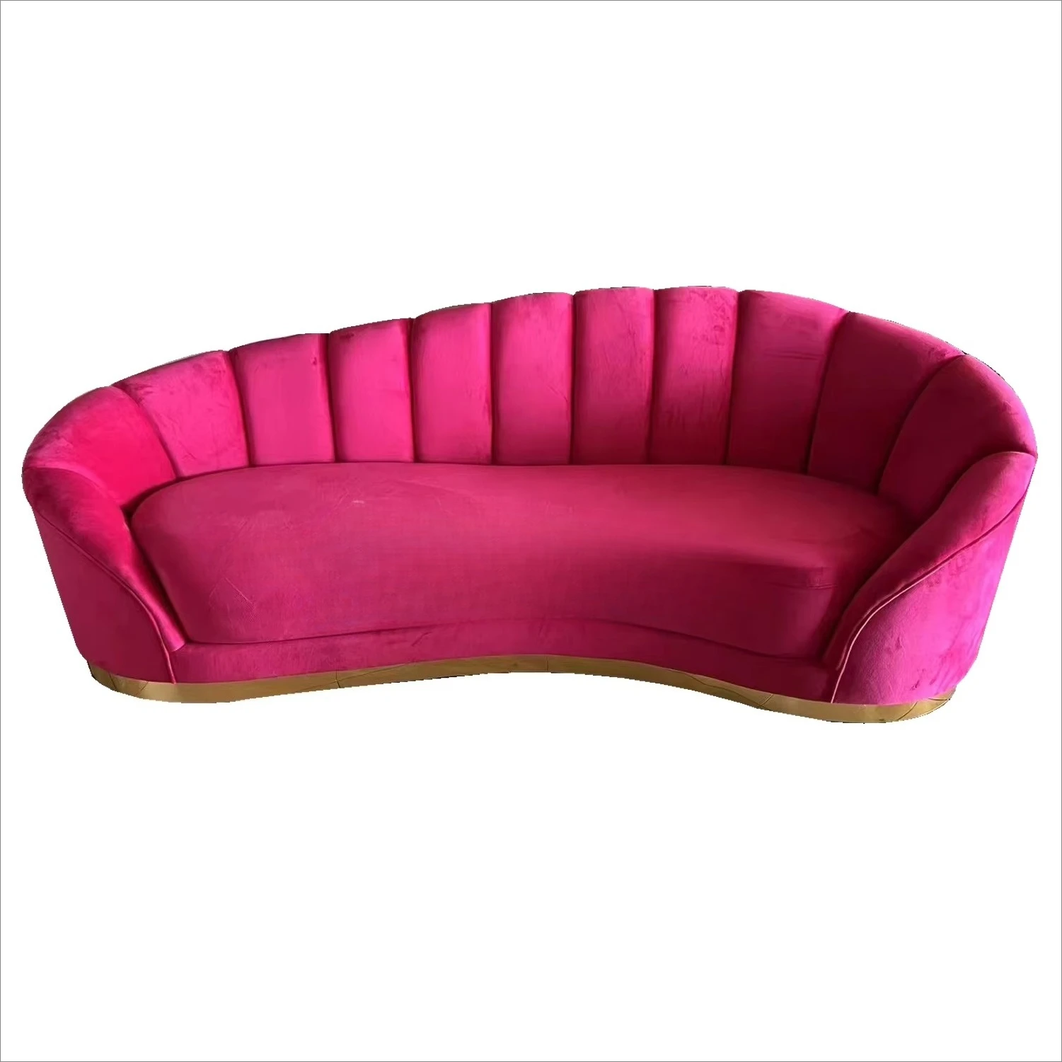 

Hot Sale Hotel Sofa Hot pink Sofa Wedding Sofa