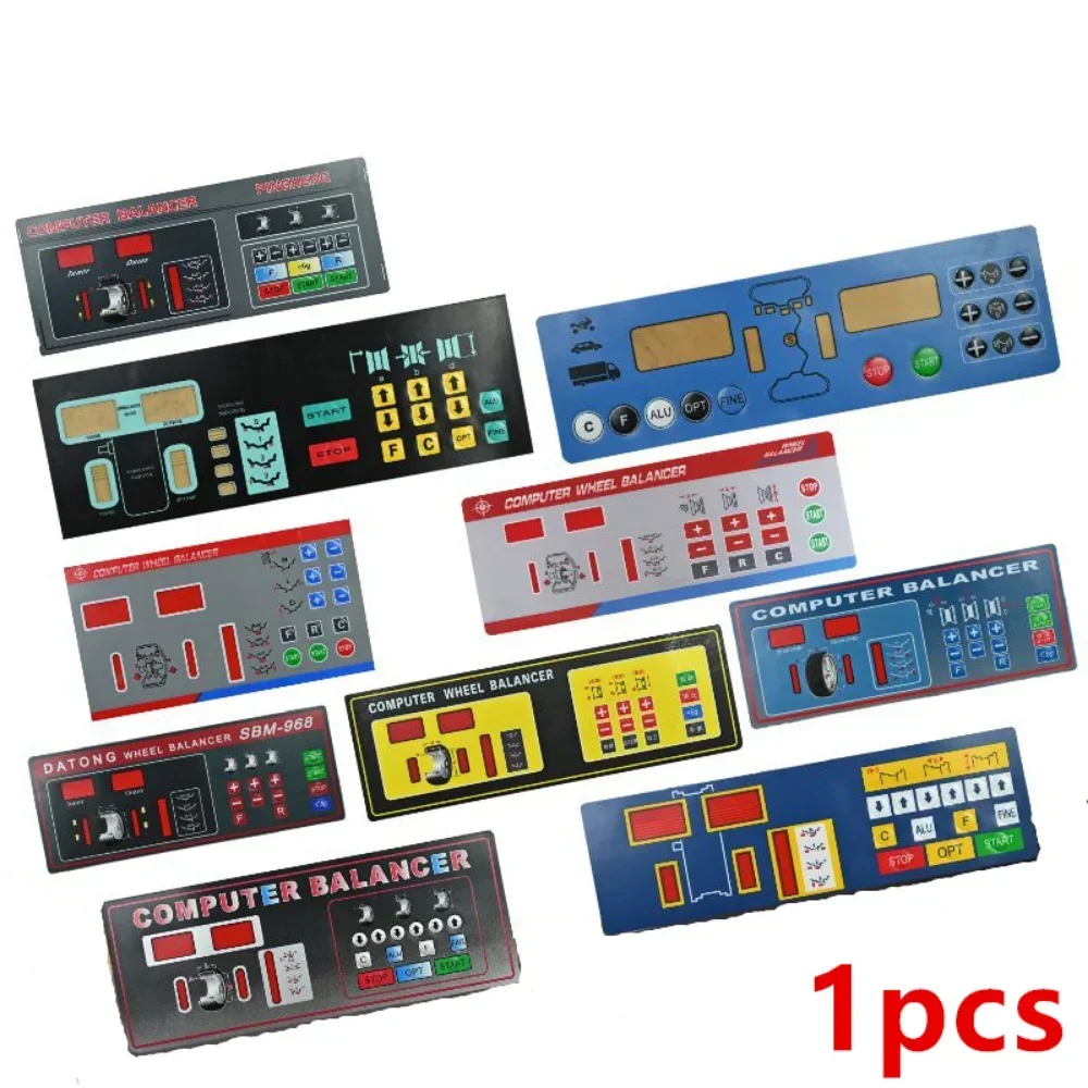 For Tyre Dynamic Balancing Machine Key Board Panel Touch Board Motherboard Membrane Switch Touch Switch Display Board