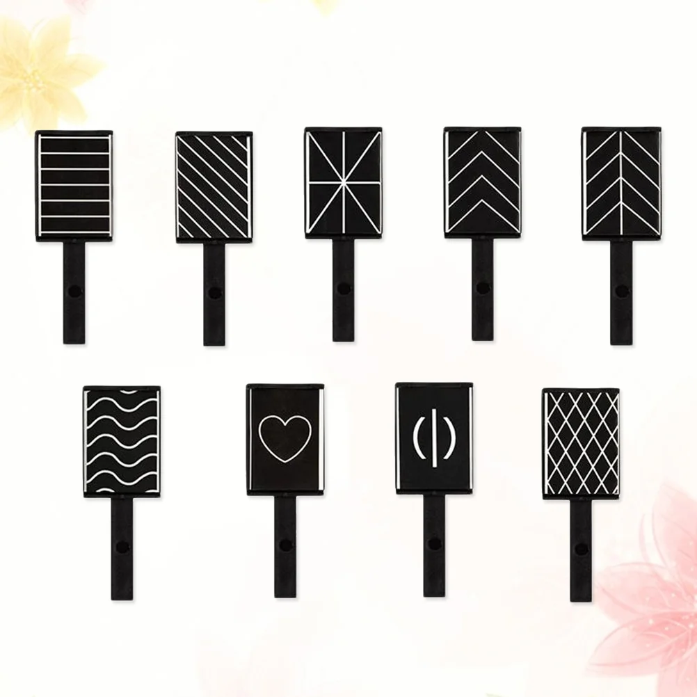 

9 Pcs Nail Magnet Stick Cat Eye Magnetic Gel Polish Tool Creates Beautiful Patterns Superb Magnetism For