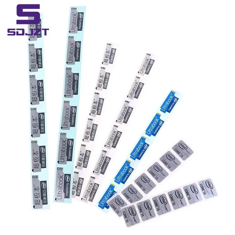 5pcs Ultrabook Performance Label Sticker Laptop Logo Intel Core Core Core di quattro generazioni I3 I5