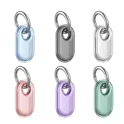 Transparent Case For Smarttag 2 Locator Tracker Smarttag2 Keychain Silicone Soft TPU Protective Cover For Samsung Smarttag2 Case