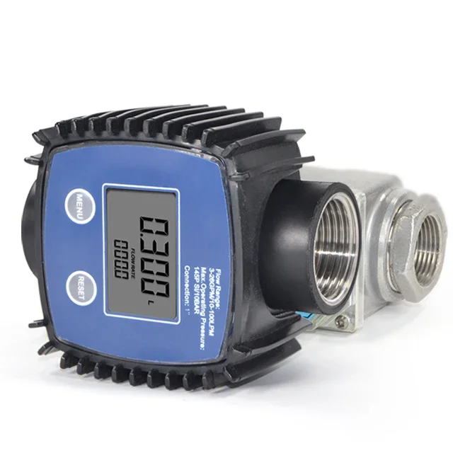 High Quality Di.esel Flowmeter K24 Digital Electronic Turbine Fuel Flow Meter