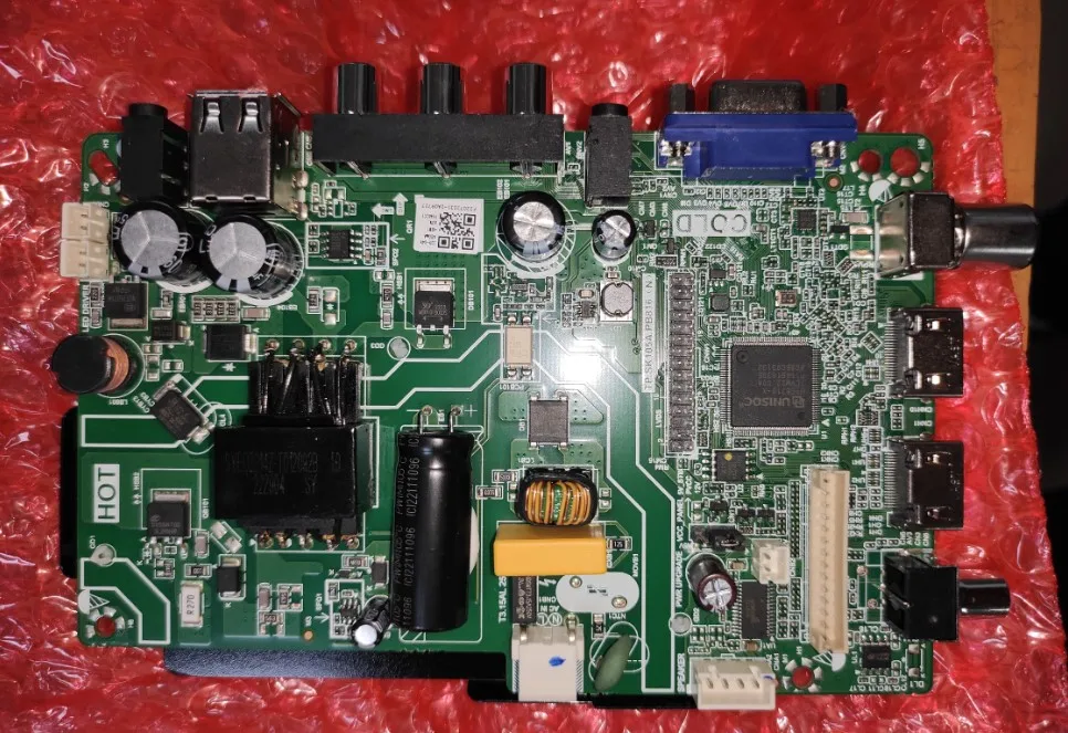TP.SK105A.PB816(N) ثلاثة في واحد اللوحة الأم للتلفزيون العالمي المزدوج HD واجهة HDMI 30-84 فولت الجهد 480ma 25 واط