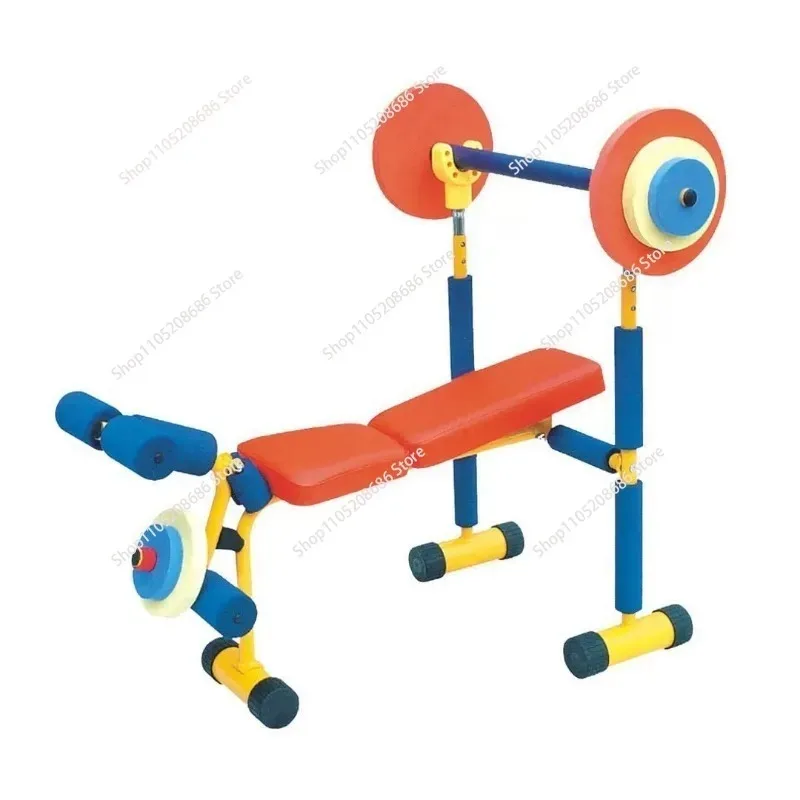 Children's Fitness Equipment Treadmill Rally Weight Lifter Physical Training Exercise Bike Stepper  1pcs