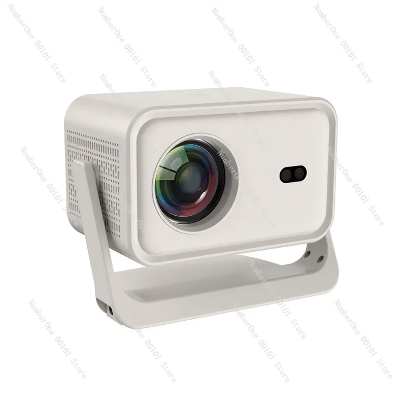 2026 Smart Projector Auto Focus 1080P HD Home Theater Projector With Pan Tilt Adjustment Wireless Screen Projection Device