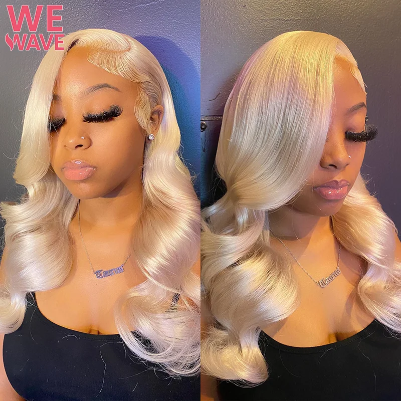 

30 Inch Colored 13x6 Body Wave Blonde 613 HD Transparent Lace Frontal Wigs Human Hair High Density Brazilian Choice For Women