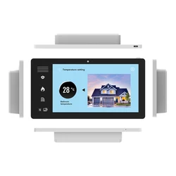 Supporto per tablet regolabile da parete tuya zigbee smart home pannello di controllo lcd mini tablet android a parete