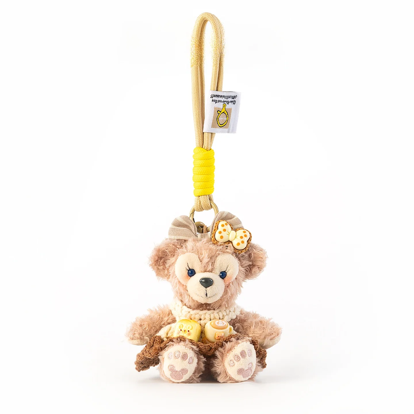 cute-bear-keychain-plush-toy-bag-charm-herberry-sherry-mei-teddy-bear-doll-soft-polyester-fiber-animal-plushie-for-ages-3