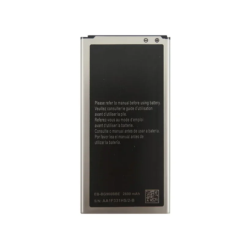 Phone Battery For Samsung Galaxy S5 Batteria 2800Mah S 5 EB-BG900BBC EB-BG900BBE SM-G900 G900 G900F G900S