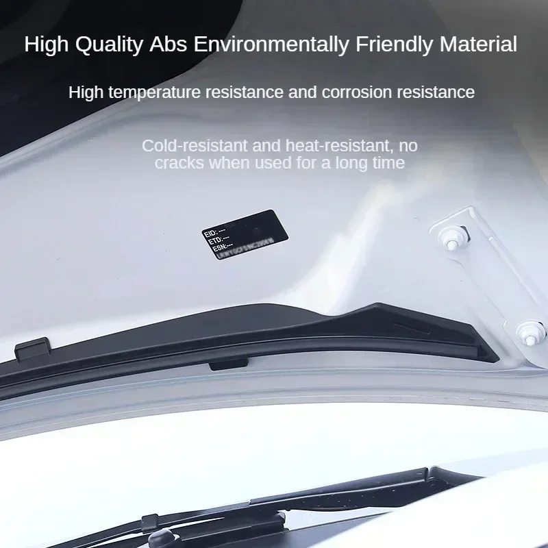 Front Trunk Hood Water Strip For Tesla Model Y 3 Water Seal Retaining Strips Weather Rubber Air Vent Intake Protect Accessories