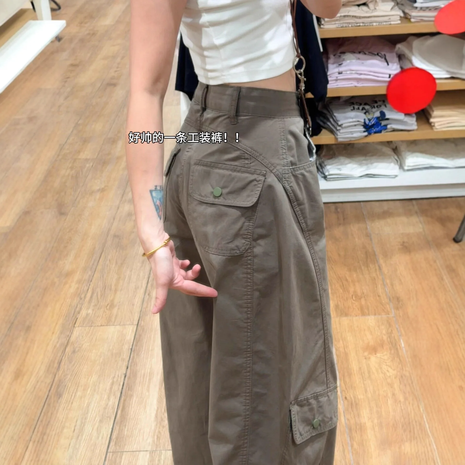 American Retro Tooling Wide-leg Jeans Women's 2026 New Autumn High-waisted Loose and Thin Casual Straight Scimitar Pants