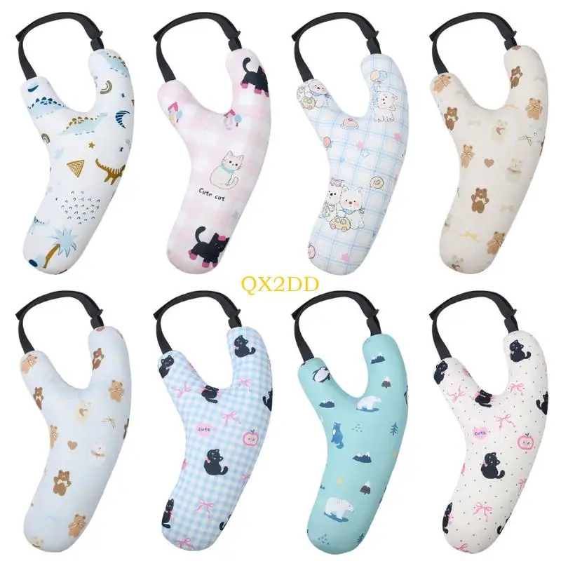 QX2D Comfortable Child Pillow Reduces Pressure On Shoulders