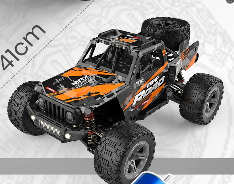 208E 1/10 스케일 4WD 브러시리스 RC 자동차 원격 제어 장난감 2.4G 브러시리스 원격 제어 자동차 14세 이상 성인 및 어린이용 장난감